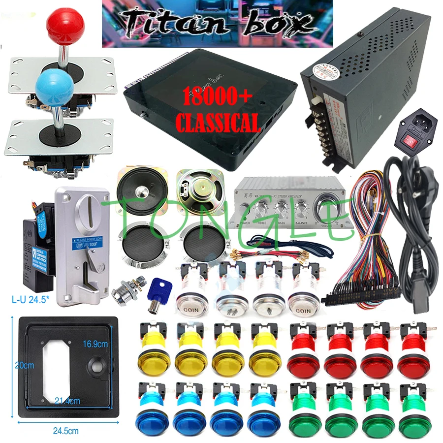 Arcade Game Cabinet - 2 игрока Titan Box 18000+ в