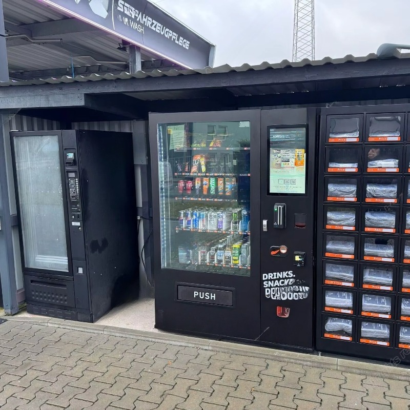 Автоматический вендинговый апп – обзор и цена Popcorn Vending Machine