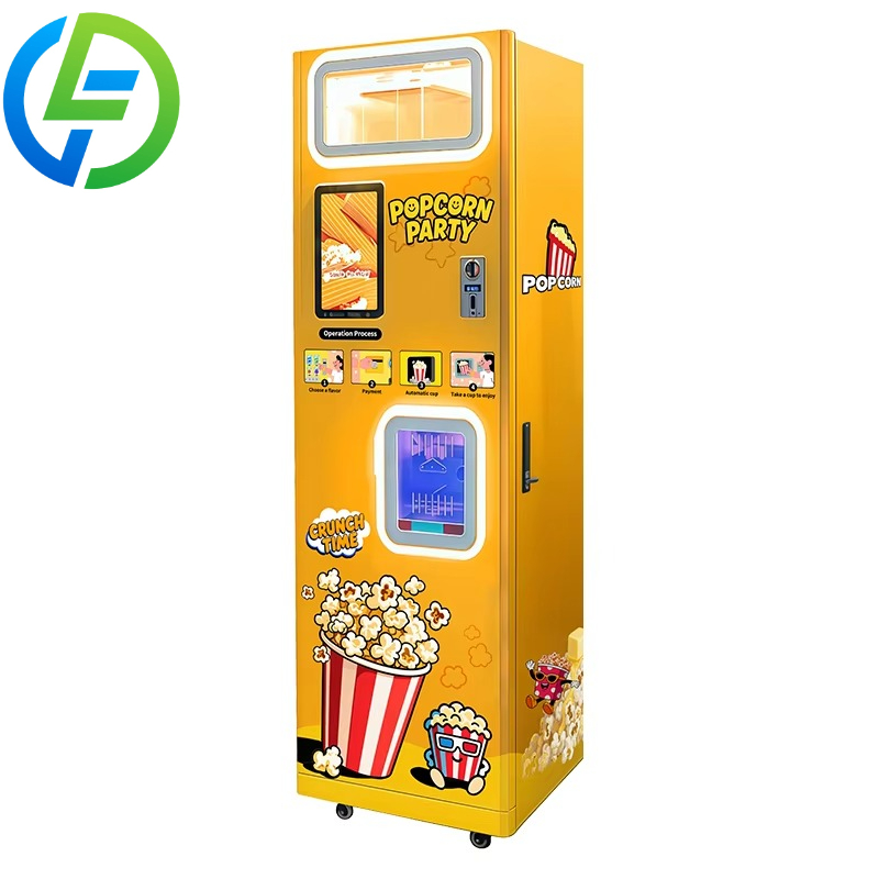 Автоматический аппарат для при – обзор и цена Popcorn Vending Machine