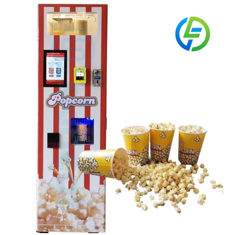 Автоматический вендинговый апп – обзор и цена Popcorn Vending Machine