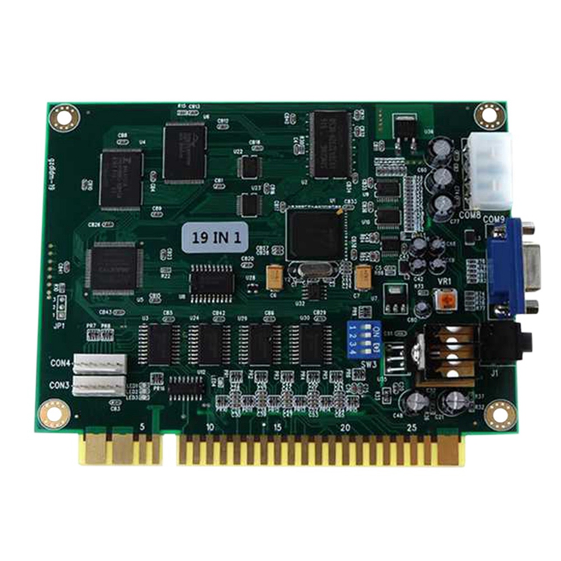 DT98 19 в 1 Мультиигровая плат – обзор и цена Arcade Button Pcb