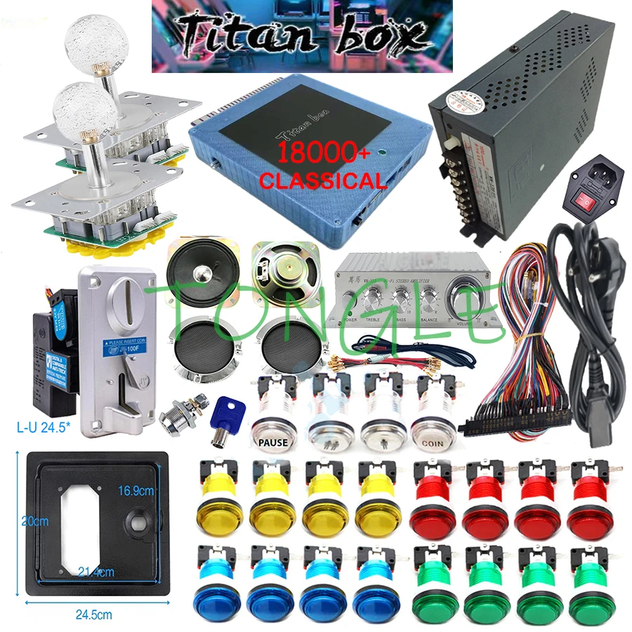 2 игрока Titan Box 18000+ в 1, – обзор и цена Arcade Game Cabinet