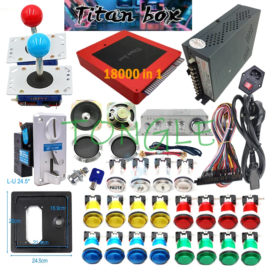 2 игрока Titan Box 18000+ в 1, – обзор и цена Arcade Game Cabinet